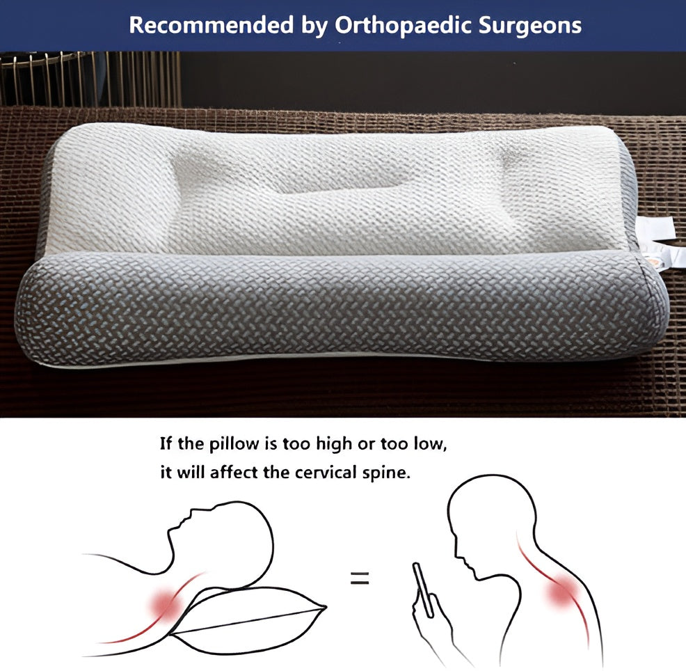Best Memory Foam Pillow for Neck Pain | Ergonomic Cervical Pillow